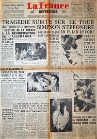 La France de Bordeaux et du Sud-Ouest van 14 juli 1967