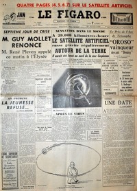 Le Figaro du 7 octobre 1957