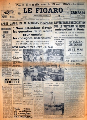 Le Figaro du 13 mai 1968