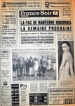 France-soir du 4 mai 1968