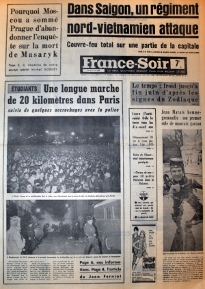 France-soir du 9 mai 1968