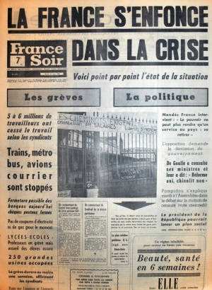 France-soir du 21 mai 1968