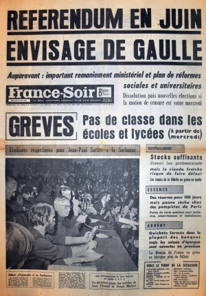 France-soir du 22 mai 1968
