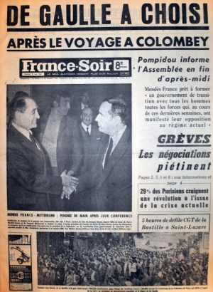 France-soir du 31 mai 1968