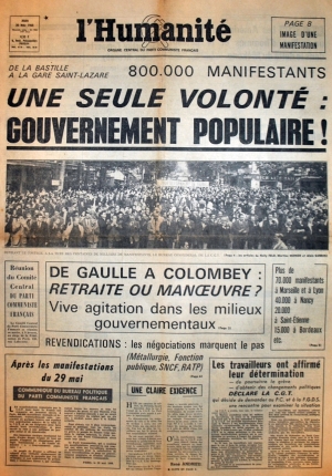 journal du 30 mai 1968