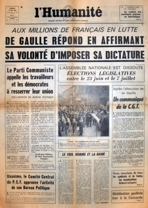 journal du 31 mai 1968