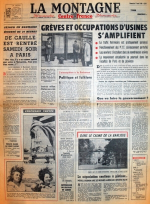 La montagne du 19 mai 1968