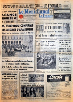 journal du 15 mai 1968