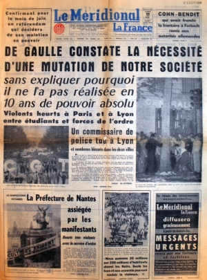 journal du 25 mai 1968