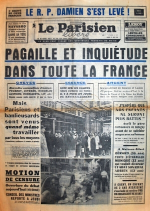 Le Parisien du 21 mai 1968
