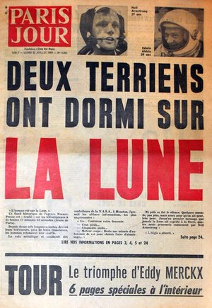 Paris-Jour du 21 juillet 1969