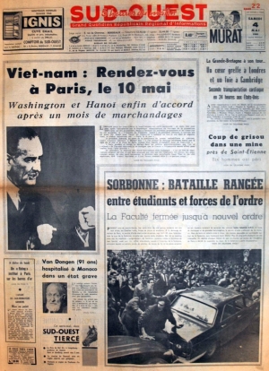 journal du 04 mai 1968