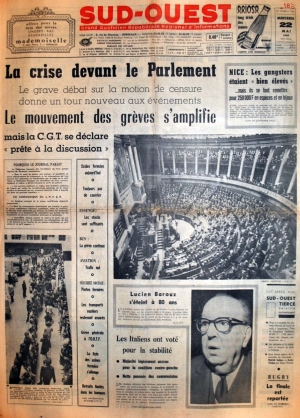 journal du 22 mai 1968