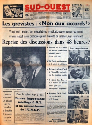 journal du 28 mai 1968