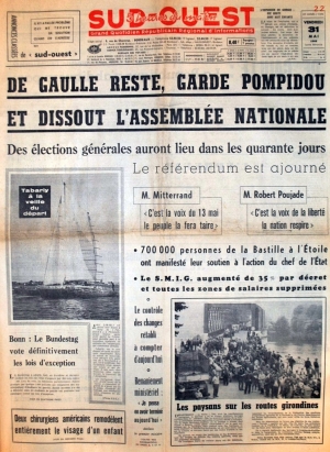 journal du 31 mai 1968