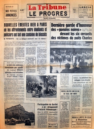 La Tribune - Le Progrès du 7 mai 1968