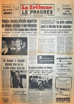 La Tribune - Le Progrès du10 mai 1968