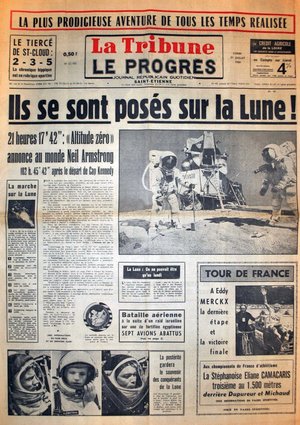 La Tribune - Le Progrès du 21 juillet 1969